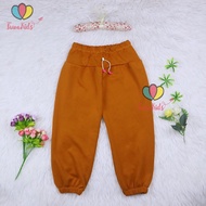 Jogger Molly uk. 6-7 Tahun / Celana Panjang Anak Perempuan Murah