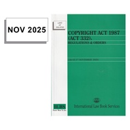 ILBS | Law Book | Copyright Act 1987 (Act 332), Regulations & Orders