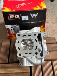 ฝาสูบจีออโน่งานRGวาว19-22มิลพร้อมเปิดพอทCNCใส่ลูก60ถึง62มิลใส่pcx160-LAED-จีออโน่