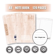 ( 88-24-426 ) EDU Paper Softcover Notebook A4 Exercise Book Buku Nota Tulis 80gsm
