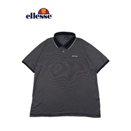 T-Shirt Ellesse SportivoPOLO – Black and White Stripes