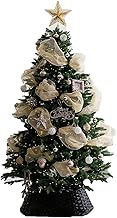 5/6ft Luxury Christmas Tree Set Artificial Christmas Tree With Led Ornaments And Basket For New Year Gift Home Decor