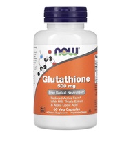 NOW Foods Glutathione 500 mg Veg Capsules