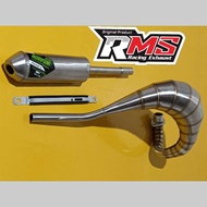 ORIGINAL RX KING EXHAUST A3-S Rx King Shrimp Exhaust Rx King stainless Exhaust Rx King Exhaust Crisp