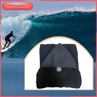 [pugwsl] Surf Board Sock Cover Black Pointed Tip Lightweight Storage Bag for 6.6ft Board Protection 