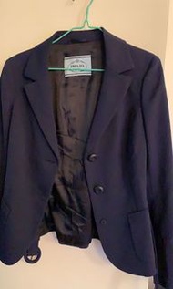 Prada 黑色西裝褸 size 40