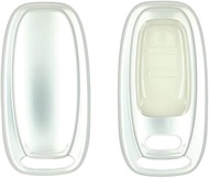 SEGADEN PC Key Case Cover Protective Holder Paint Metallic Color Compatible with Audi A4 A5 A7 A8 S4