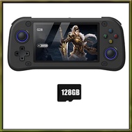 G28 Retro Handheld Video Game Console 128G 20000+Game 4.3 Inch Screen Linux Pocket Player for /PS1/N