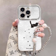 HP [Case+bracelet]Case Casing for Vivo Y16 IQOO U3U20 Y02 Y20 Y11 Y15A Y12i U1XU3XY30gY11SY12SY20Y12