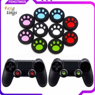 [Ft] 4Pcs Cat Pawl Silicone Joystick Thumb Caps for PS3 Xbox One/360 Game Controller
