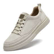 Size Casual Shoes Round 45 Leather Shoes 47 Trendy Genuine Leather Hand-Sewn Large Board 46 Hundred 
