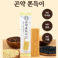 Korean Konjac Jjondeugi 15 Packs | 4 Whole Grains 85kcal Healthy Snack