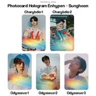 Photocard Hologram Enhypen Dimension Dilemma - Photo card Premium Kpop Kartu Foto Member Unofficial 