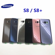 Mặt kính sau Nắp lưng Vỏ pin Cửa thay thế + Khung camera cho Samsung Galaxy S8 Plus S8 S8+ G955 G955
