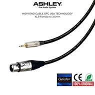 ASHLEY ASHLEY ASHLEY | Ashley Jack Canon XLR Female to Mini 3.5mm Audio Cable | Ashley Official Stor