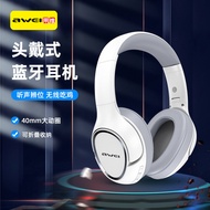 Fon Kepala Bluetooth Atas Telinga Wayarles Stereo AWEI Fon Kepala Besar Boleh Dilipat Cawan Telinga 