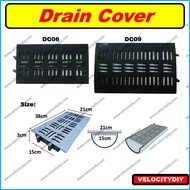（塑料沟渠盖）Heavy Duty Plastic Drain Strainers Drain Cover Penutup Longkang
