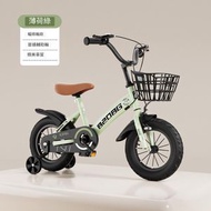 兒童單車-14寸-薄荷綠基礎版