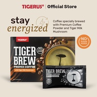 TIGERUS Tiger Brew Premix Coffee With Tiger Milk Mushroom (20g x 10's)