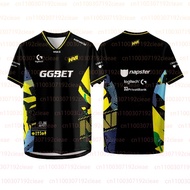 NAVI Team Jersey 2026 CS2 Esports Club Uniforms Men's V-neck T-shirts