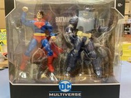 全新現貨 代理版 麥法蘭 DC Multiverse 7吋 黑暗騎士歸來 重裝 裝甲蝙蝠俠 Rebirth 超人 雙人包