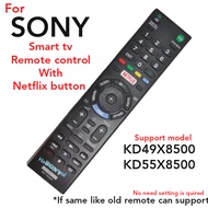 SONY RMT-TX201P LED LCD Smart TV Remote Control With NETFLIX Button KD49X8500 KD55X8500 KD65X8500 KD