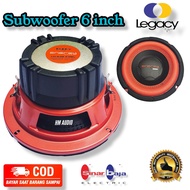 Speaker Subwoofer Legacy 6 inch Speaker 6 inch Legacy LG 638-2