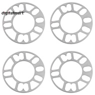 4Pcs Aluminum Wheel Spacers Shims Plate Auto Wheel Spacers Stud for 4X100 4X114.3 5X100 5X108 5X114.