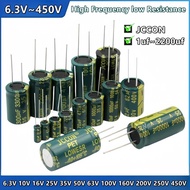 6.3v 10v 16v 25v 35v 50v 63v 100v 400v 450v 100uf 220uf 330uf 470uf 680uf 1000uf 1500uf 2200uf 3300u