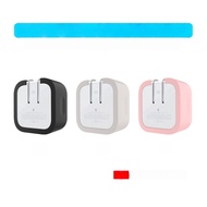 Solid Color Silicone For Apple 40W USB-C Charger Cover Casing Shell For iPhone Charger Protective Ca