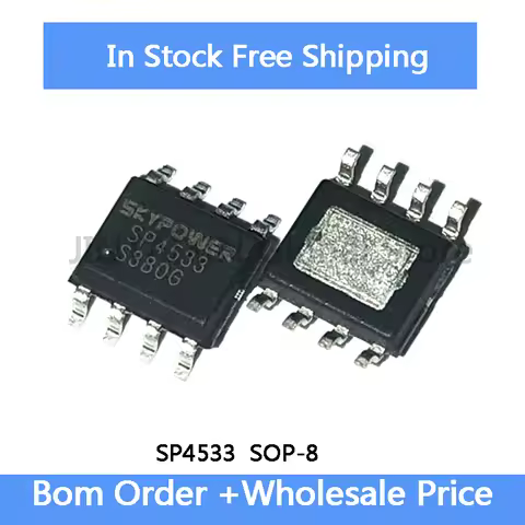 10-100Pcs SP4533 SOP-8 5V Mobile Power Chip IC Charging Current 1A ESOP-8 IC In Stock Wholesale