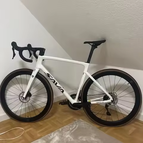 SAVA F20 Carbon Fiber Racing Road Bike Shimano 105 R7120 24-Speed Groupset Hydraulic Disc Brake Adul