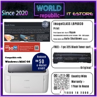 Canon LaserJet Printer LBP6030 Single Function Monochrome Laser Printer - Canon 325 Toner - Canon 32