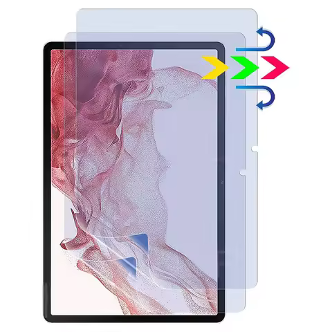 2Pack Anti Glare PET Matte Screen Protector for Samsung Galaxy Tab S8 2022 Tab S7 2020 11 inch Tab S