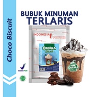 Omura Blend Powder Drink Premium Choco Biscuit Flavor/Chocolate Biscuit Powder Drink 1kg Omura Powder