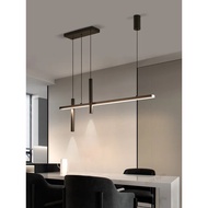 LG7H Modern Pendant Lights Fixtures Kitchen Chandeliers Over Island Black LED Dining Table Lighting 