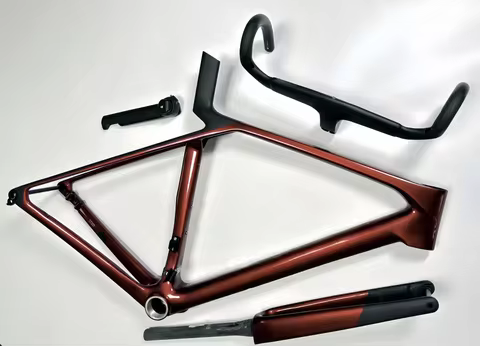 2025 Latest Arrival SLR Gen8 Carbon Road Frame, Di2/Mechanical Compatible, Full Internal Routing, Ma
