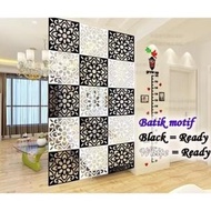 Vintage room divider decoration 1 set of 4 pieces - room divider