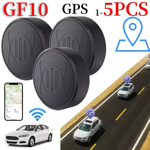 GF10 Magnetic Mini GPS Tracker Anti-Lost Device Pet Children Elder Smart Finder Mobile Car Keys Bag 
