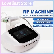 Gold RF Micro Fractional RF with Cryo Hammer Radio Frequency Facial Machine Microneedling RF Machine