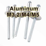 Blind Rivet/Aluminium Large Head Pop Rivet / Paku Rivet Pop Aluminium Kepala Besar - Ringan, Kuat, M