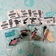 【包順豐店/櫃自取】  全新 1套5款 日本 玩具 動物 扭蛋 擺設 動物大百科 解剖大百科 動物圖鑑 海洋生物 解剖 魚類 魚 魷魚