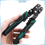 Kellnny Electric Terminals Crimping Pliers With Wire Stripping Cutting Hand Crimping Tool