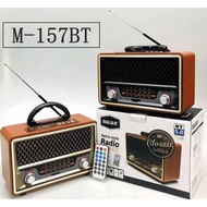 [ COD ] RADIO KLASIK JADUL RESTO MEIER 157MT FM/AM/SW AUX USB SCD BT