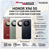 HONOR X9d 5G [24*(12+12)GB RAM 256GB ROM] [24*(12+12)GB RAM 512GB ROM] - Original HONOR Malaysia