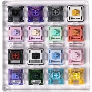 Akko 16-Key Switch Tester Mechanical Keyboards Acrylic Testing Tool Mechanical Keyboard Switches