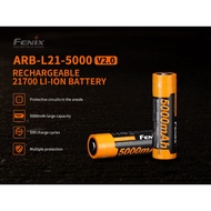 Fenix ARB-L21-5000 V2 21700 Protected Li-ion Rechargeable Battery For Flashlight, Headlamp & Etc