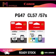 Canon Ink PG-47 PG47 / CL-57S CL57S / CL-57 CL57 Black or Colour Ink Cartridge for Canon E400/ E410/ E460/ E470/ E480/ E3170 Pixma Printer