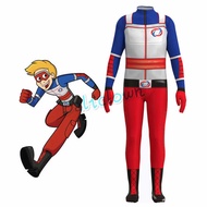 W Henry Danger Cosplay Costume Kids Anime Erheo Jumpsuit Outfit Boys Child Birthday Party Halloween