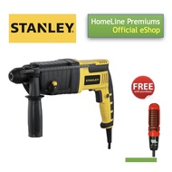[DEAL+FREE GIFT] STANLEY STEL503K 22MM 3 MODE SDS+ ROTARY HAMMER 720W + FREE BD A7073 SCREWDRIVER+1 